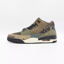 Nike Air Jordan 3 Retro Patchwork Dark Hazel Camo Khaki Green7