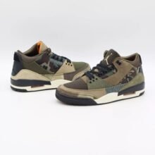 Nike Air Jordan 3 Retro Patchwork Dark Hazel Camo Khaki Green7